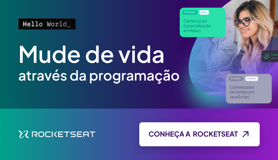 Anúncio rocketseat
